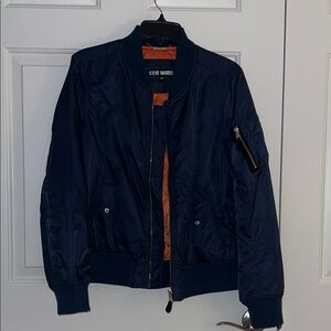 Steve Madden Navy Bomber Jacket